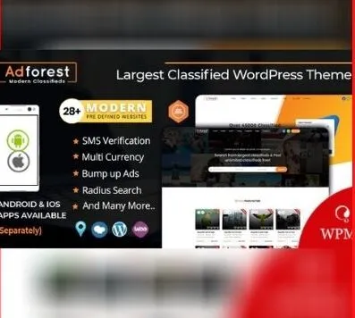 AdForest – Classified Ads WordPress Theme
