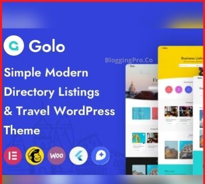 Golo – Directory & Listing, Travel WordPress Theme