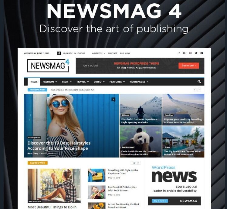 Newsmag 5 WordPress Premium Theme